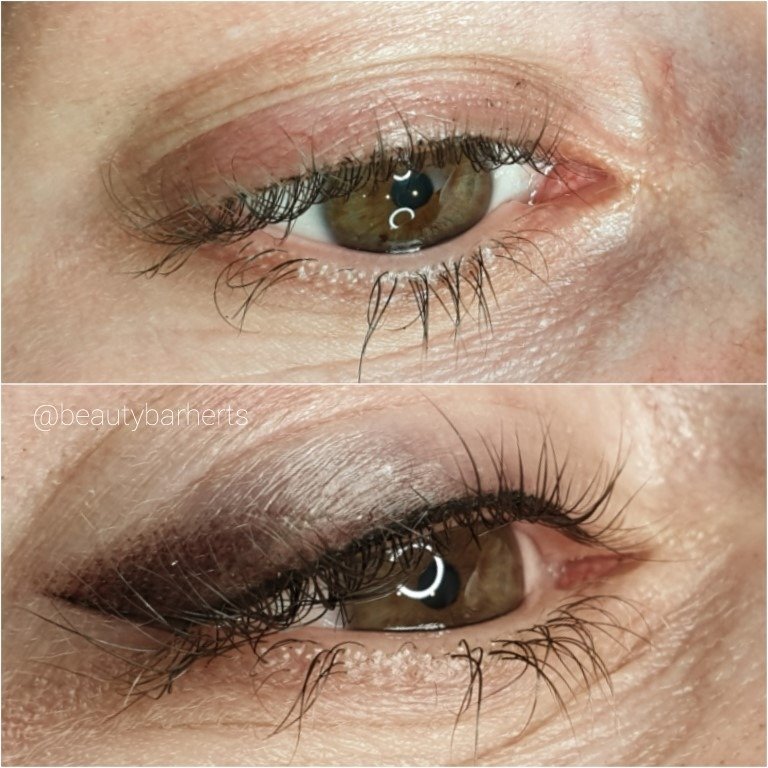 semi permanent eyeliner tattoo