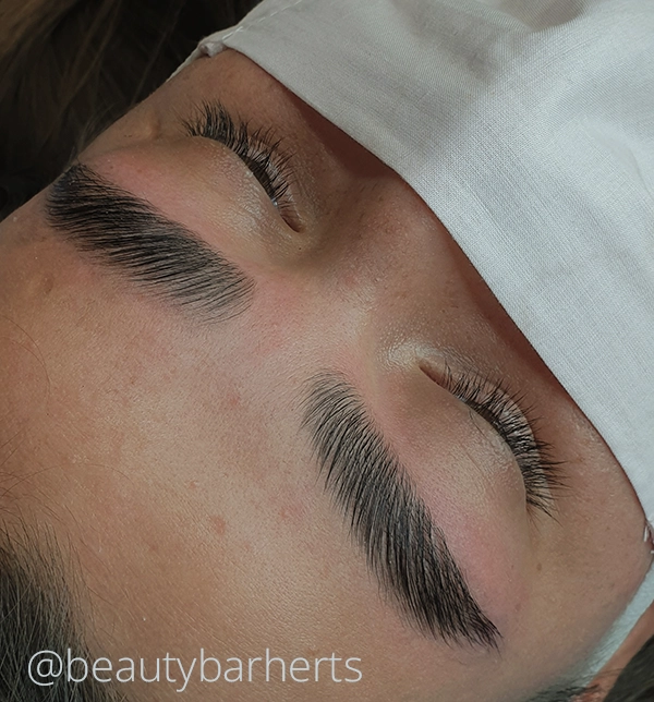 eyebrow lamination hertfordshire