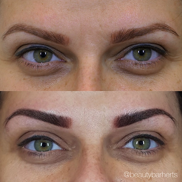 permanent eyebrows loughton